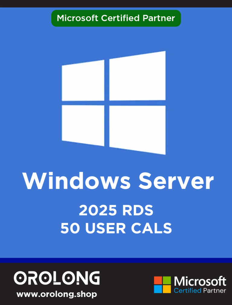 Windows Server 2025 Remote Desktop Services (50 User)