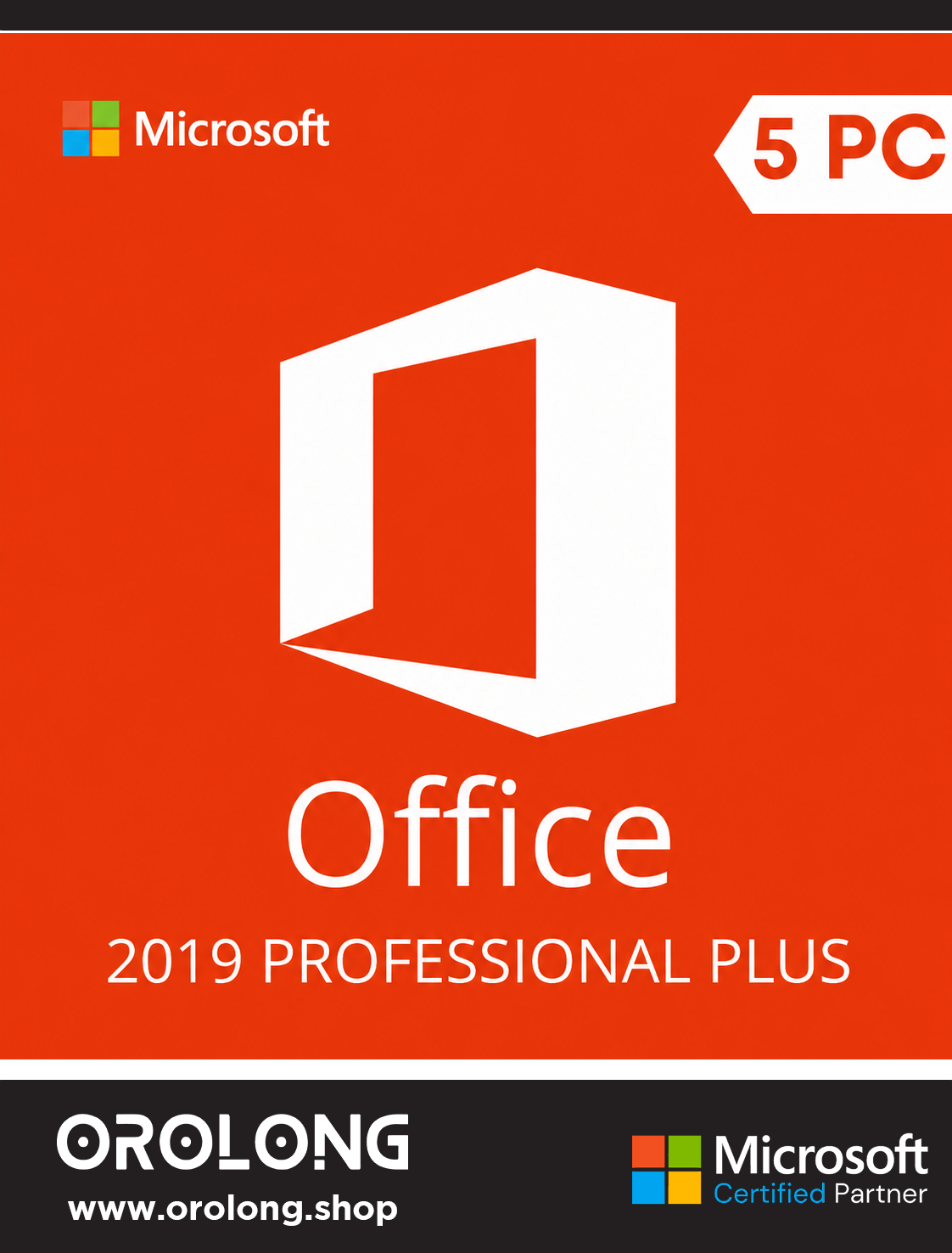 office 2019 PROFESSIONAL PLUS 5 PC Microsoft Office 2019 Professional Plus (5 PC) - Image 1